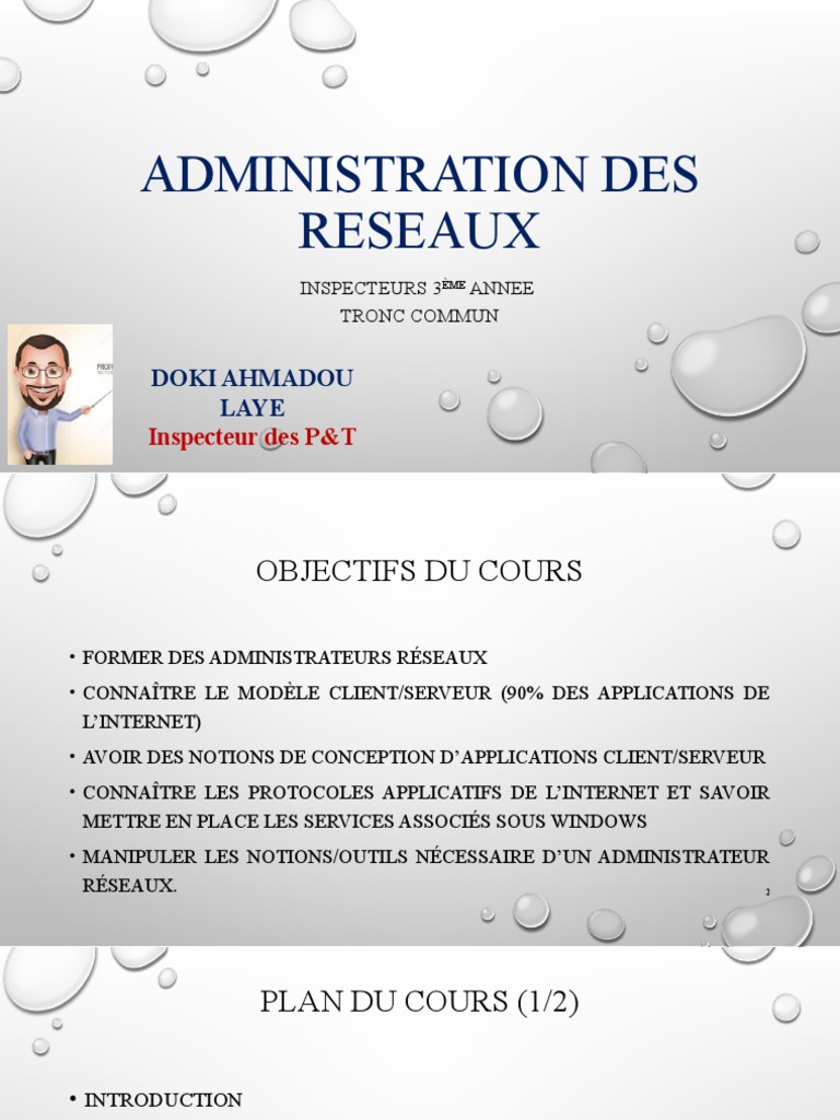 Administration Des Reseaux | PDF | Topologie de réseau | Réseau ...