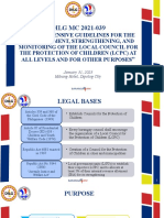 Unified LCPC Policy