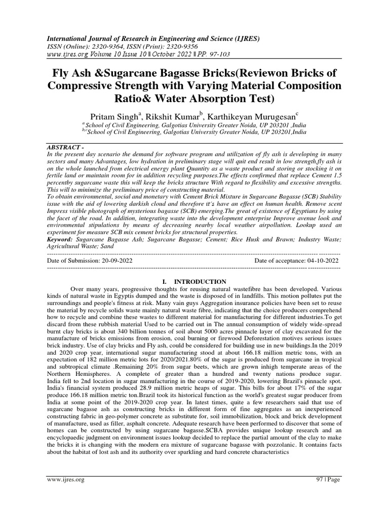 Material Composition List