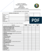 INSET M&E Tool