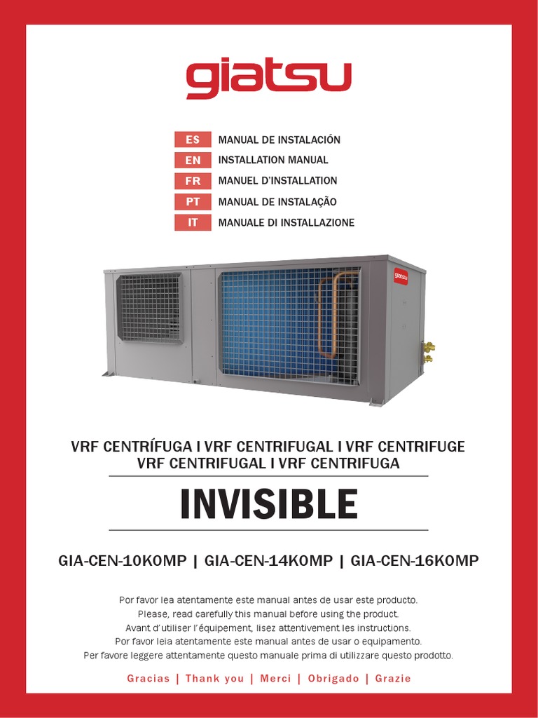 Invisible: VRF Centrífuga L VRF Centrifugal L VRF Centrifuge VRF ...