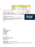 Nr. CRT PN Cs PN Pae Denumire Cantitate Pret Unitar (Lei) Pret (Lei) Observații