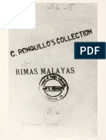 RIMAS MALAYAS, POR Jesús Balmori
