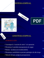 Anestesia Raquidea (Espinal) - Dra Charca