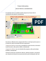 Proiect Informatica Structura Calculatorului