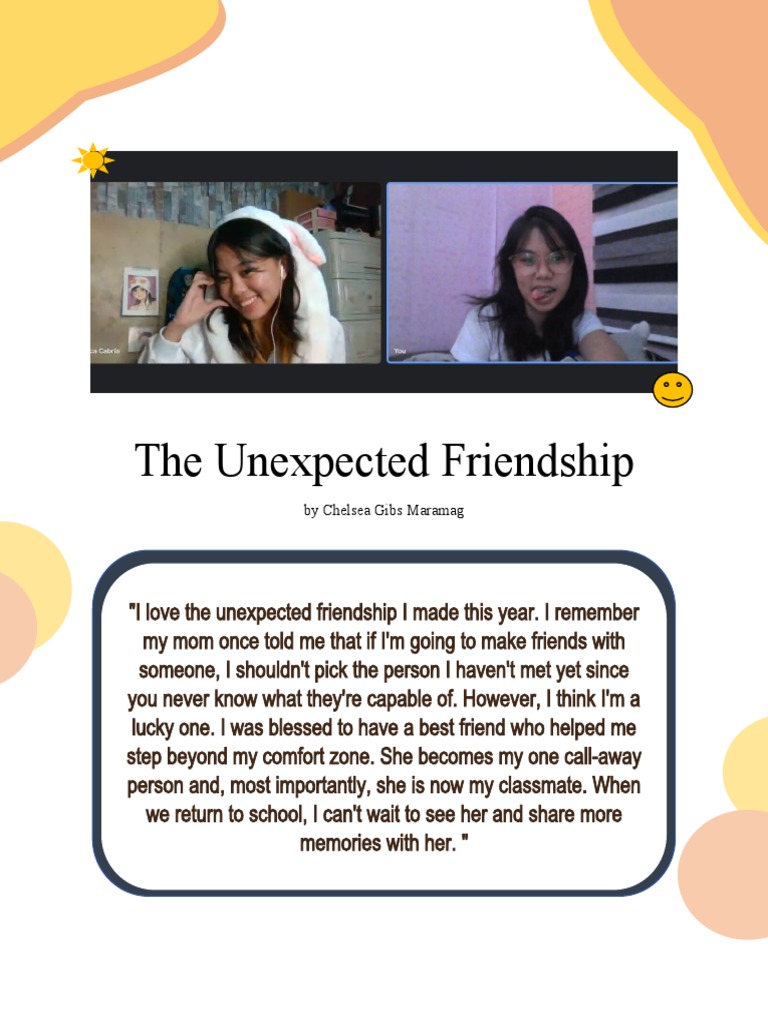 The Joy of Unexpected Friendship PDF Wellness