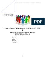 Kertas Kerja Tatacara - Kaedah Penubuhan Ngo & Pengurusan Organisasi Berpersatuan - JKM