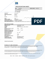 Specs Ethyl Octanoate