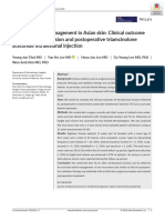 Auricular Keloid Management in Asian Skin: Clinical Outcomeof Intralesional Excision and Postoperative Triamcinoloneacetonide Intralesional Injection