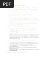 Public Transportation Industry Overview