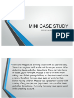 Case Study 3 - Steve and Maggie