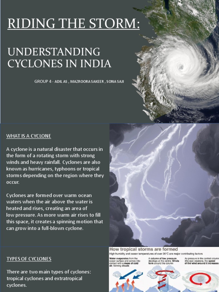 Riding The Storm Understanding Cyclones in India PDF Tropical