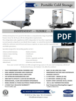 Portable Cold Storage 02 Product Brochure