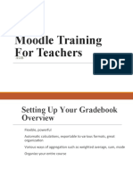 Setting Up Your Moodle Gradebook