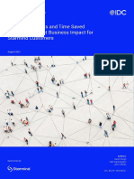IDC Business Value White Paper - Speed To Answers and Time Saved Create Significant Business Impact For Starmind Customers