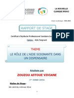 RAPPORT de Stage