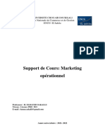 Support de Cours: Marketing Opérationnel