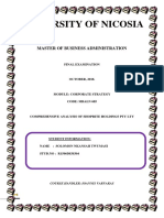 Comprehensive Analysis of Shoprite Holdings Pty Ltd's Corporate Strategy