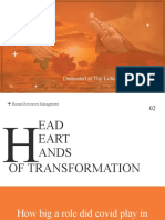 Head, Heart and Hands of Transformation