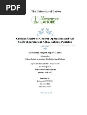 Internship report
