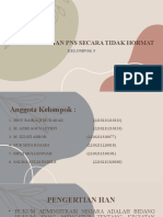 Pemberhentian Pns Secara Tidak Hormat: Kelompok 5