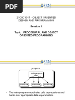 Ood & P Unit - 1