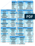 Fixture 2° Ronda 2022