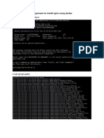 Assignment To Install Nginx Using Docker