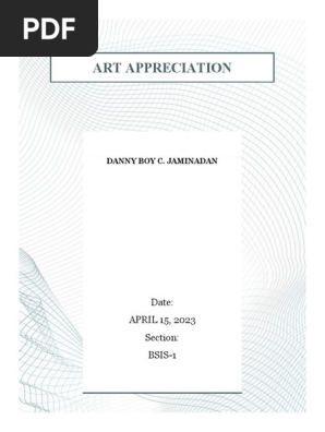ART APPRECIATION