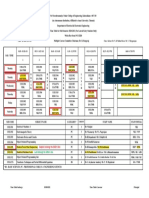 Lateral Enrty - Time Table - EEE