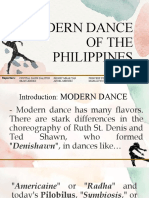 Modern Dance of The Philippines: Reporters