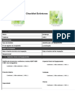 Checklist extintores inspeção