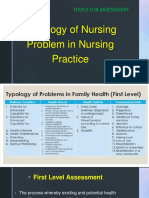 Typology of Nursing Problem in Nursing Practice: Tools For Assessment