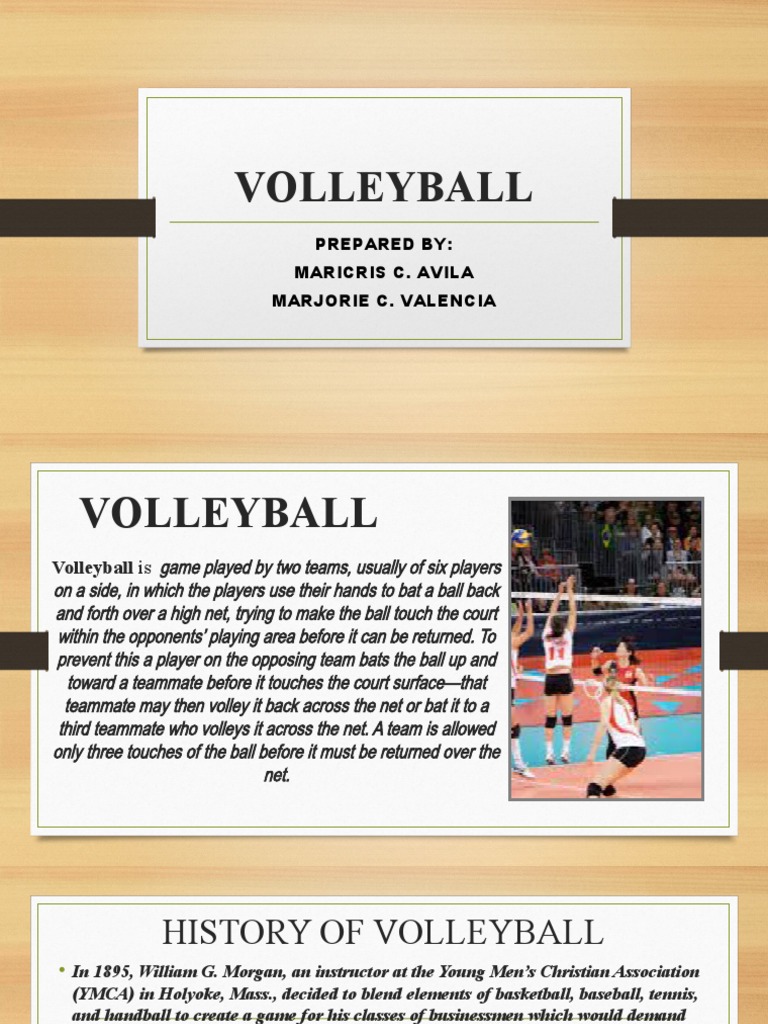 Presentation2 Volleyball Pdf Volleyball Entertainment