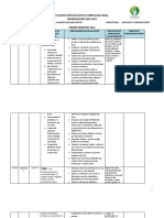 Lenguaje 4° Plan Educativo Curricular Anual