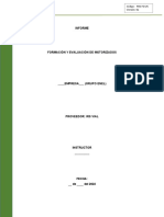 Formato Informe Formación y Evaluación Motorizados