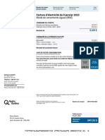 Mode de Versements Égaux (MVE) : Facture D'électricité Du 9 Janvier 2023