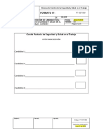 FT-SST-009 Formato para Votación Candidatos Al COPASST