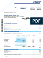 Estado de Cuenta $528.00: Movimientos Del Mes Anterior Total