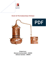 Thermodynamique Chimique