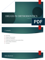 Drugs in Orthodontics: G.Shekar Subramanian Ist Year PG