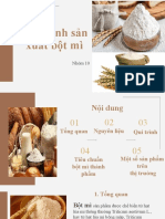 Qui trình sản xuất bột mì