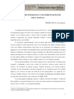 A LIBERDADE SENEQUIANA - UMA PERENE QUESTÃO EDUCACIONAL - PDF