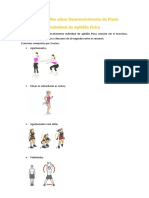 Trabalho Sobre Desenvolvimento de Plano Individual de Aptidão Física