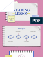 Reading Lesson: Here Starts The Lesson!
