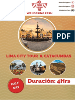 Duración: 4Hrs: Lima City Tour & Catacumbas