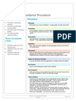 Discipline and Guidance Procedure