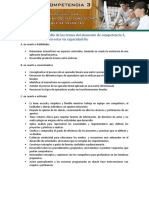 Al Terminar El Estudio de Los Temas Del Elemento de Competencia 3, El Estudiante Deberá Estar en Capacidad de