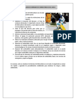 Simulacro de Derrame de Combustibles Suelo