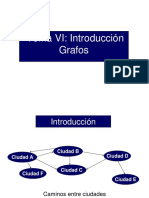 Tema VI: Introducción Grafos